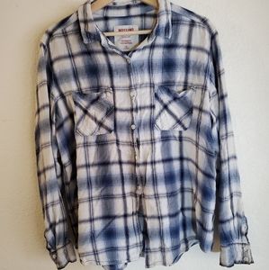 Blue flannel